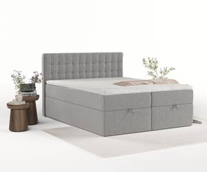 Boxspringbett Ampio Grau - Breite: 160 cm