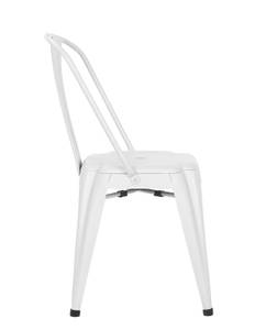 Chaise metal industriel BROOK (lot de 2) Blanc