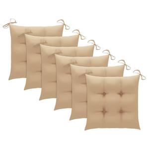 Gartenstuhl (6er Set) 3007494-3 Beige