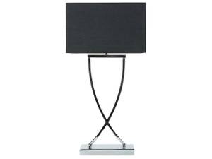 Lampe de table YASUNI Noir - Argenté