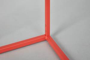 Cross Couchtisch S Orange - Metall - 35 x 40 x 35 cm