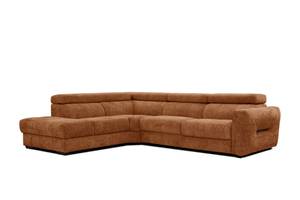 Ecksofa Calvera 5-Sitzer Dunkelorange