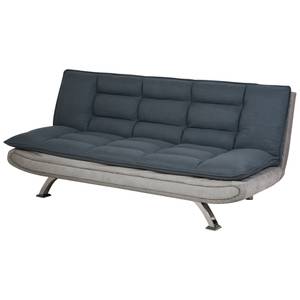 Schlafsofa als 3-Sitzer 833-835 Grau - Metall - 97 x 84 x 185 cm