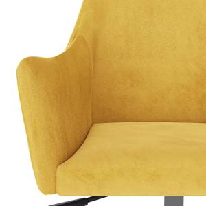 Bürostuhl Gelb - Textil - 65 x 88 x 53 cm