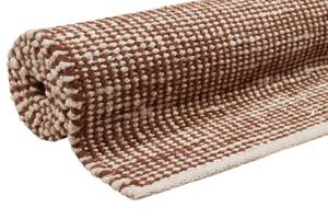 Kelim Teppich Gobi Beige - Rotbraun - 160 x 230 cm