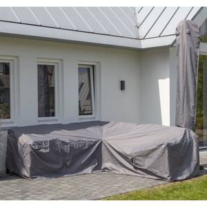 Gartenmöbel-Abdeckung Grau - Polyrattan - 235 x 70 x 325 cm