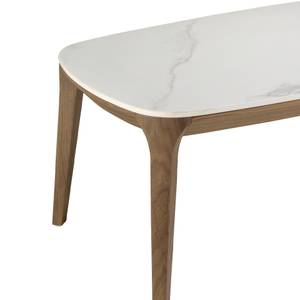 Table basse 2132 Blanc - Porcelaine - Pierre - 119 x 41 x 65 cm