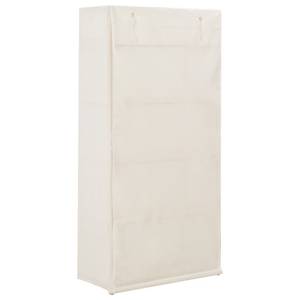 Armoire 297467 Blanc - Textile - Bois/Imitation - 40 x 170 x 79 cm