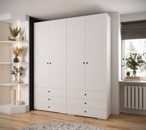 Garderobe Inova 2 Z16 Schwarz - Weiß