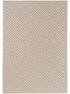 Tapis d'extérieur & intérieur Metro Gris - 80 x 150 cm