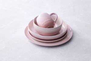 Becher Coupe Pink - Naturfaser - 2 x 9 x 9 cm