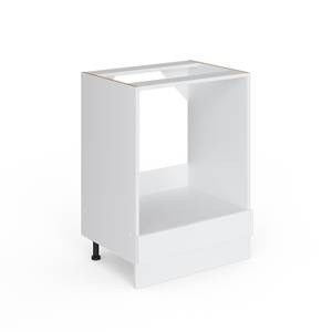 Meuble bas four R-Line 60cm Blanc brillant