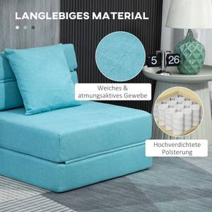 Einzel Schlafsofa 839-027V01BU Blau