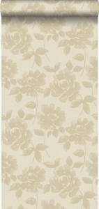 Tapete Rosen 7031 Hochglanz Beige