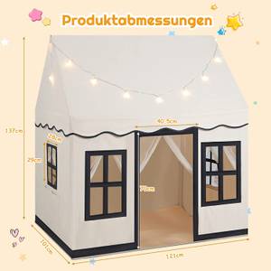 Kinderspielhaus mit Sternenlichtern 101 x 137 x 121 cm