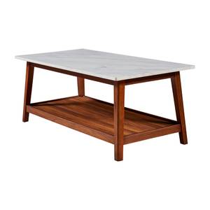 Table basse de salon en bois moderne Marron - Bois massif - 51 x 44 x 107 cm