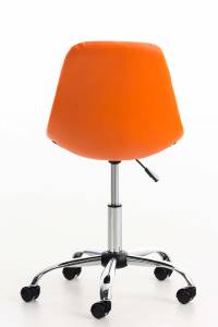 Chaise de bureau Emil Orange