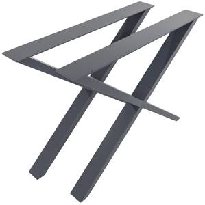 pieds de table Swift Lot de 2 Gris