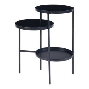 Table d'appoint Mölndal Noir - Métal - 58 x 70 x 37 cm