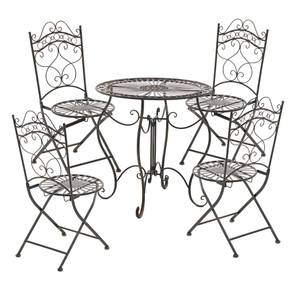 Chaises de jardin Kiran Bronze