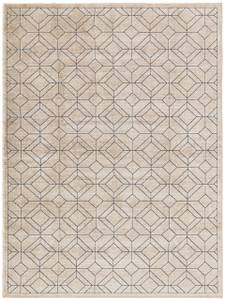 Tapis Daisy Blanc crème - 100 x 150 cm