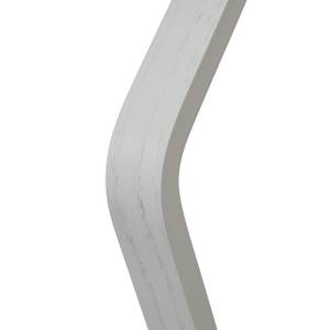 Herrendiener Weiß Weiß - Holzwerkstoff - Metall - 48 x 107 x 20 cm