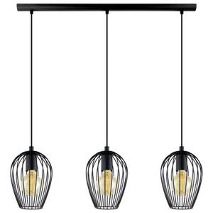 Lampe à suspension NEWTOWN Noir - Métal - 16 x 110 x 70 cm