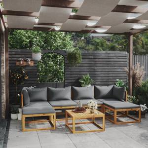 Garten-Lounge-Set (7-teilig) 3009697-10 Dunkelgrau