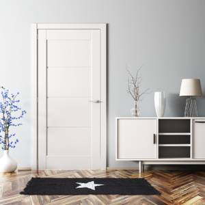 Flickenteppich mit Sternmotiv Schwarz - Weiß - Textil - 140 x 1 x 70 cm