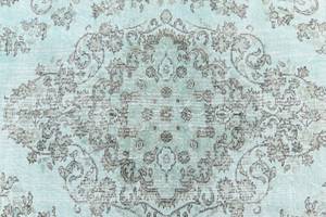 Tapis Ultra Vintage XXX Turquoise - Textile - 152 x 1 x 262 cm