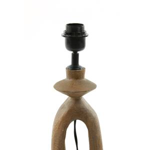 Pied de lampe Django Beige - Bois manufacturé - 9 x 45 x 11 cm