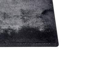 Tapis à poil long MIRPUR Noir - 80 x 150 cm