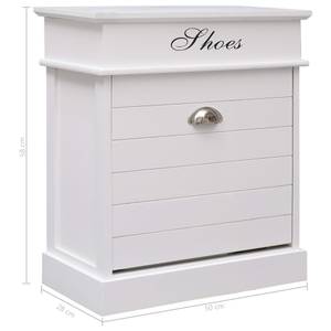 Armoire à chaussures 298313 Blanc