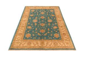 Tapis Ziegler LII Bleu - Textile - 123 x 1 x 187 cm