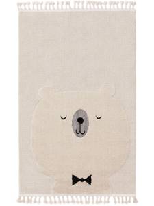 Tapis enfant Momo Blanc crème - 120 x 180 cm