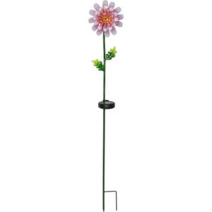 Solar Deko Pink Daisy Metall - 15 x 81 x 12 cm