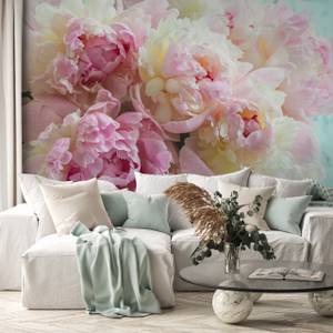 Papier Peint Pivoines FLEURS Nature 3D 90 x 60 x 60 cm