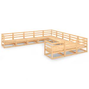 Garten-Lounge-Set (11-teilig) 3009724-1 Holz