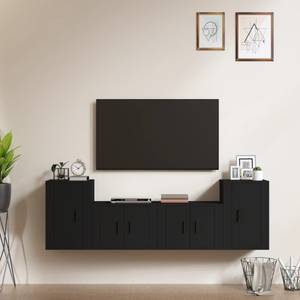 TV-Schrank 4er Set D455 Schwarz