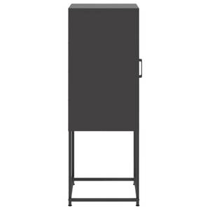 Highboard DE6762 Schwarz - Metall - 39 x 107 x 36 cm