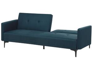 Schlafsofa LUCAN Schwarz - Blau