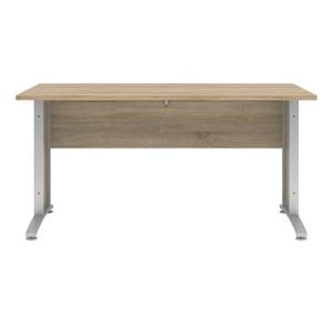 Schreibtisch Prisme D Braun - Holz teilmassiv - 150 x 74 x 80 cm