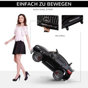 Elektrischer Kinderwagen 370-074V90BK Esche Schwarz Dekor