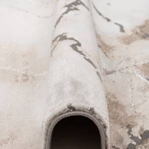 Teppich Carrara Marmor Optik Verlauf Beige - Tiefe: 300 cm