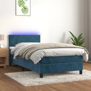 Boxspringbett 3017268-1 Dunkelblau - 90 x 203 cm