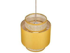 Lampe suspension BOERI Jaune moutarde - Bleu pétrole - Jaune