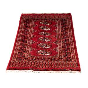 Pakistan - 94x62cm Rot - Naturfaser - 62 x 1 x 94 cm