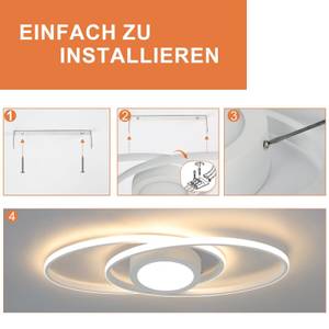 LED Deckenleuchte Einäugig Weiß