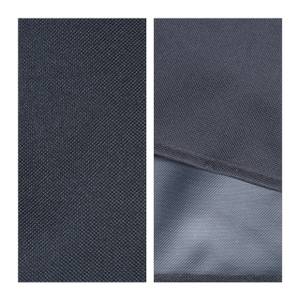 Schwarze Terrassenofen Abdeckung 90 cm Schwarz - Kunststoff - Textil - 39 x 90 x 39 cm