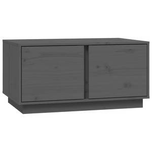 Couchtisch D917 Grau - Massivholz - 50 x 40 x 80 cm